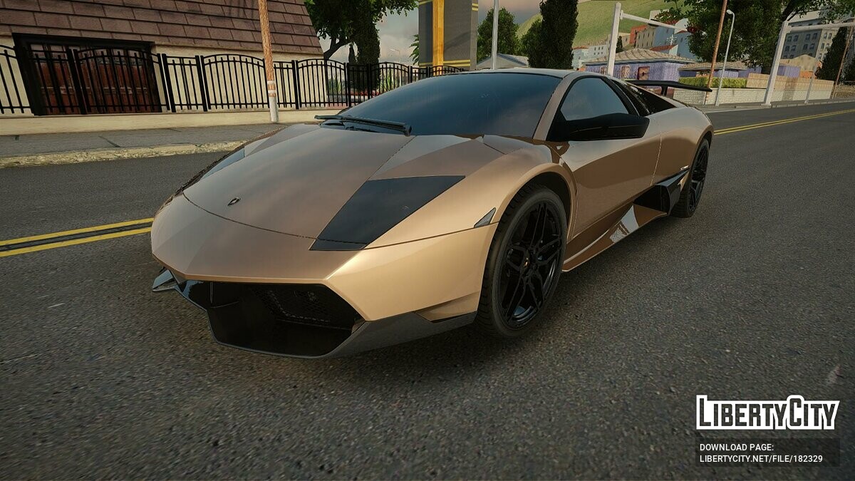 Скачать Звук двигателя Lamborghini Murcielago Lp670 SV для GTA San Andreas