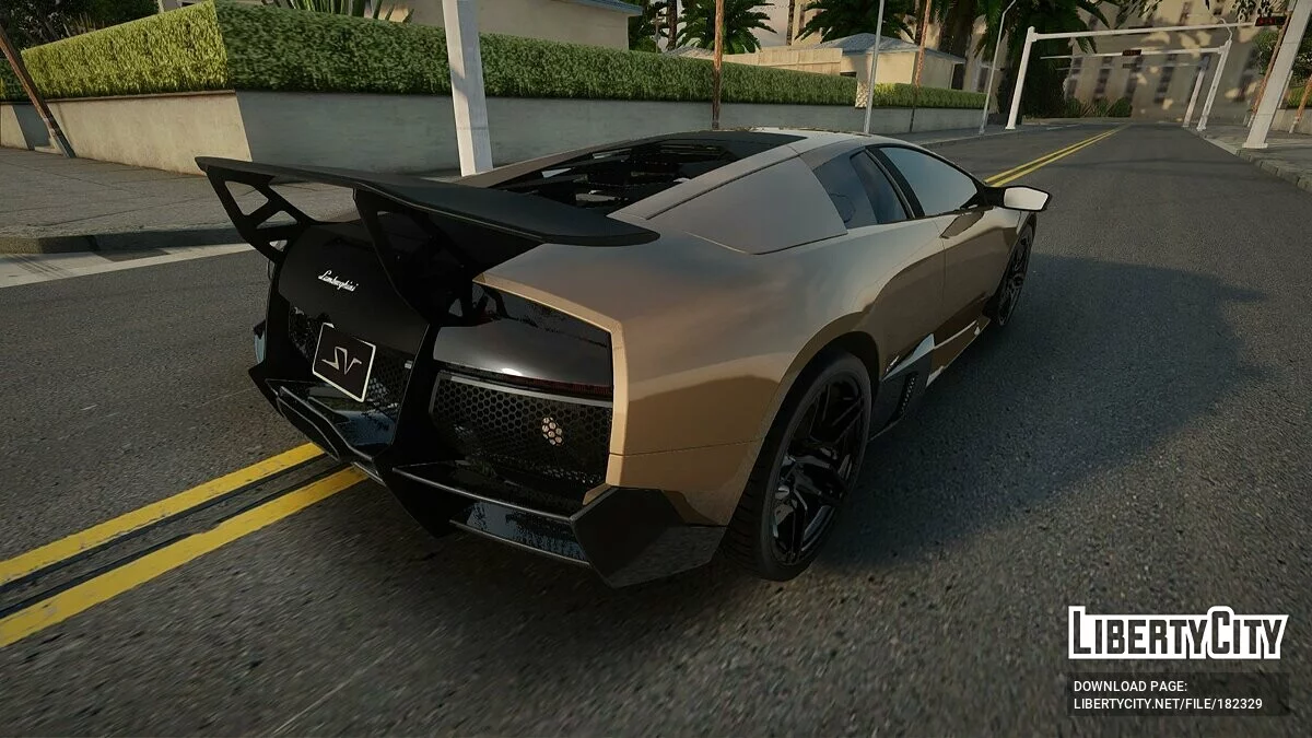 Звук двигателя Lamborghini Murcielago Lp670 SV / GTA San Andreas