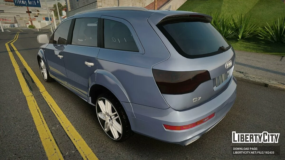 Звуки двигателя Audi Q7 V12 TDI / GTA San Andreas