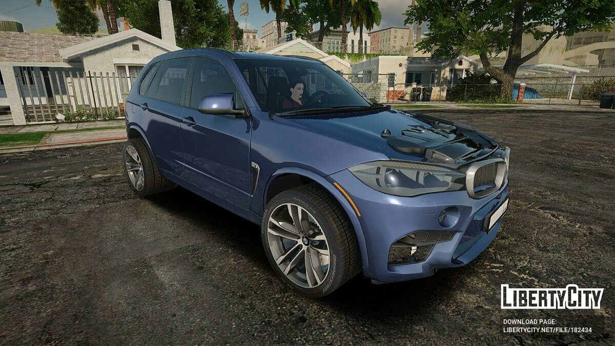 Скачать Звуки двигателя BMW X5M F85 для GTA San Andreas