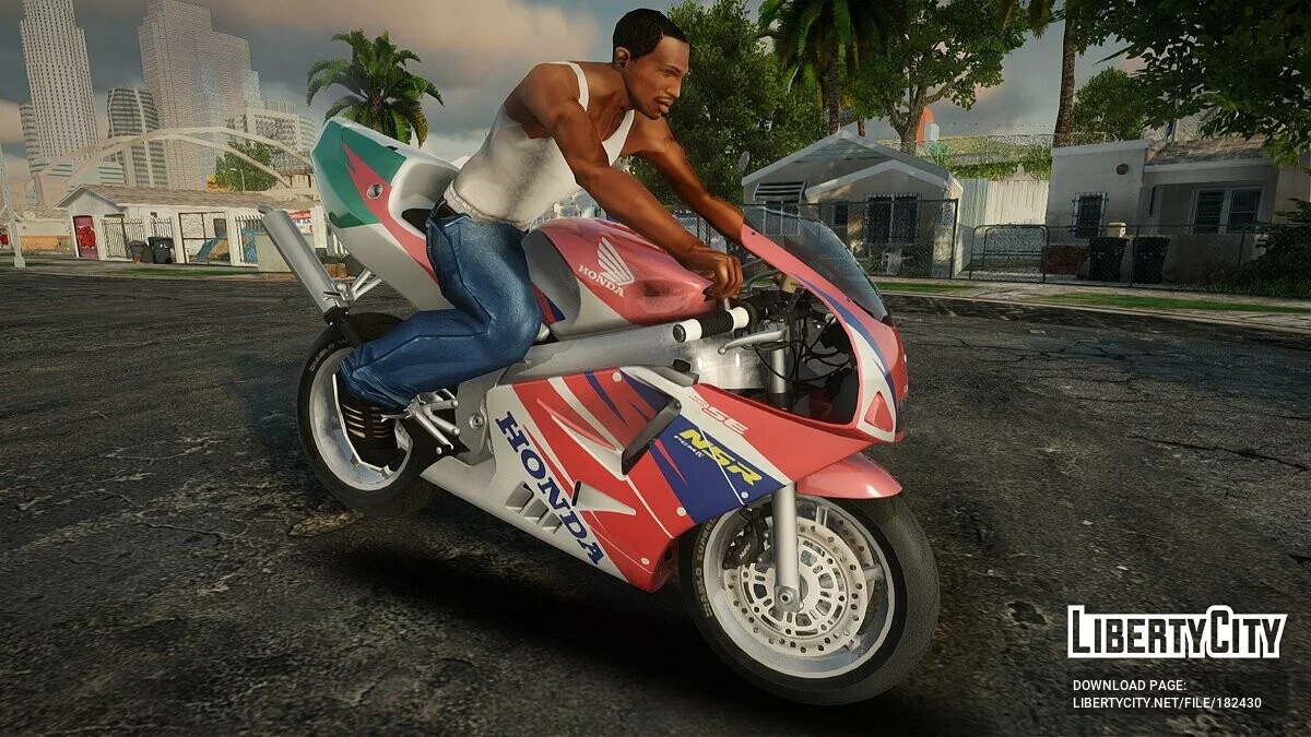 Звуки мотоцикла Honda NSR250R / GTA San Andreas