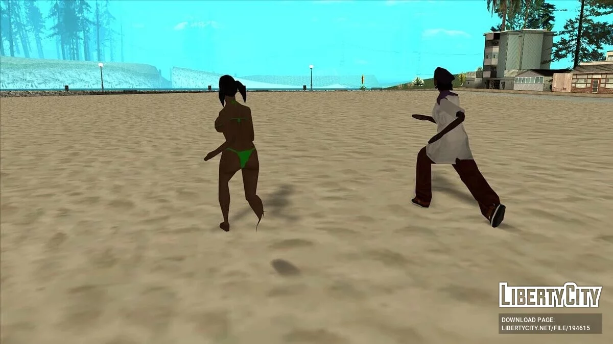Реалистичные звуки криков женских пешеходов / GTA San Andreas
