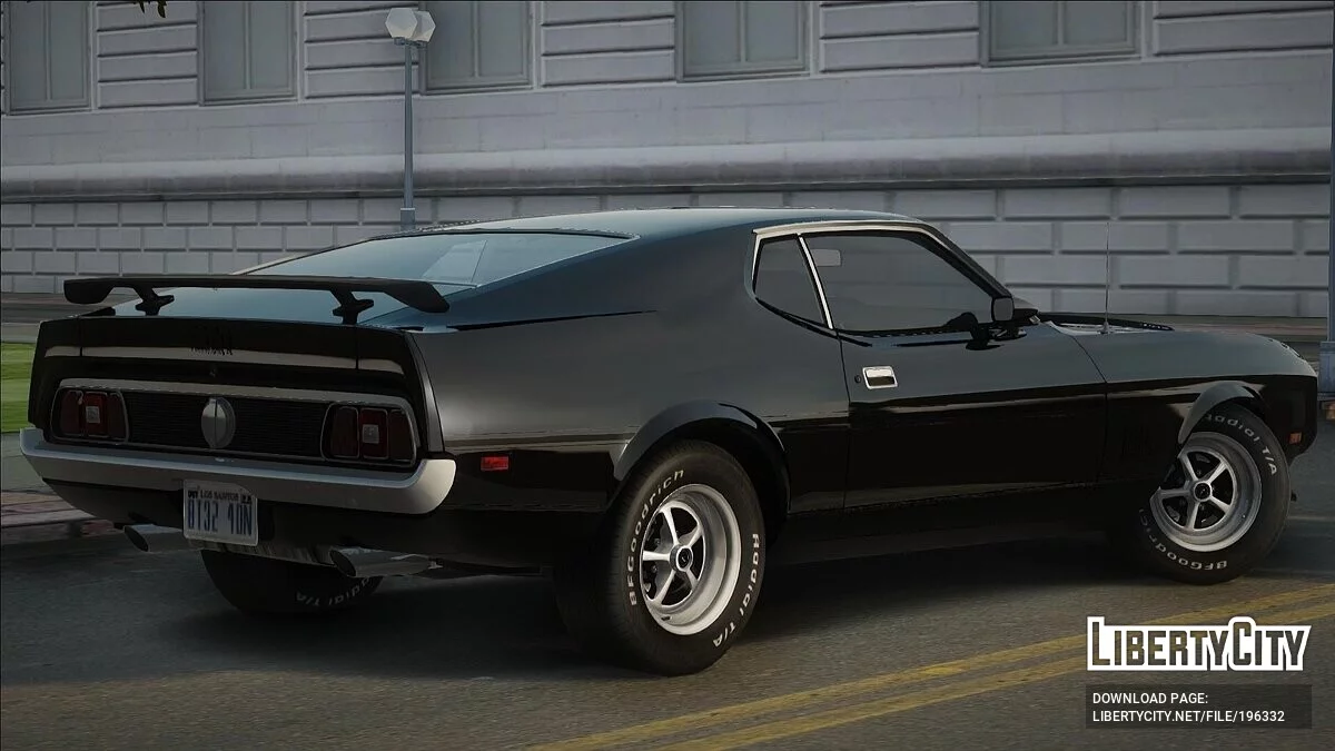 Звук двигателя Ford Mustang Mach 1 / GTA San Andreas
