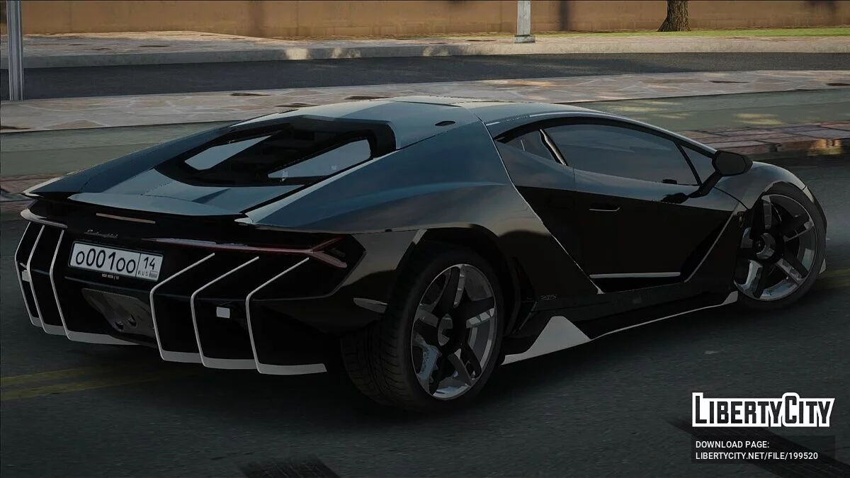Звук двигателя Lamborghini Centenario / GTA San Andreas