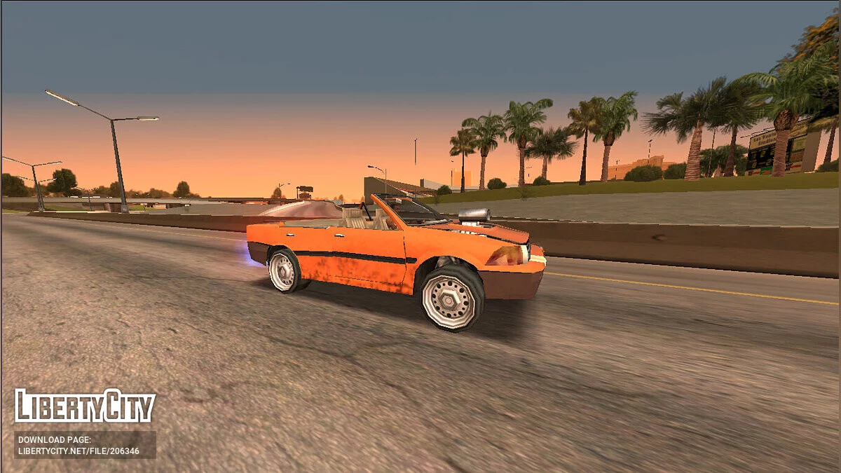Новые звуки шин, закиси азота и заднего хода / GTA San Andreas