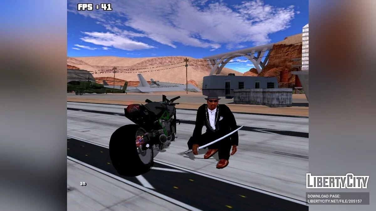 Kawasaki H2R New Sound / GTA San Andreas