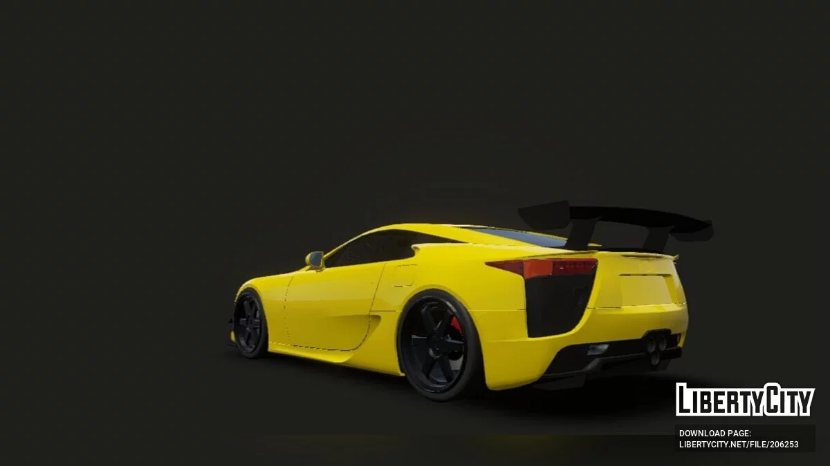 Новые звуки Lexus LFA из Apex Racing / GTA San Andreas