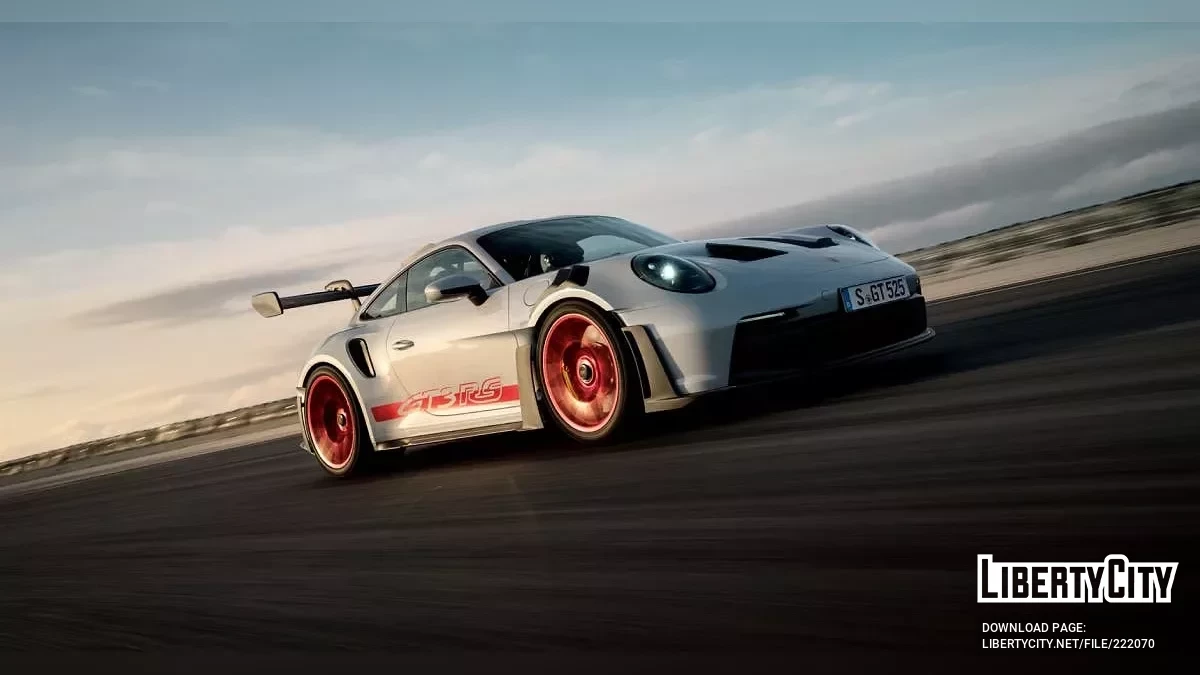 Звуки двигателя Porsche 911 992 GT3RS 2022 / GTA San Andreas