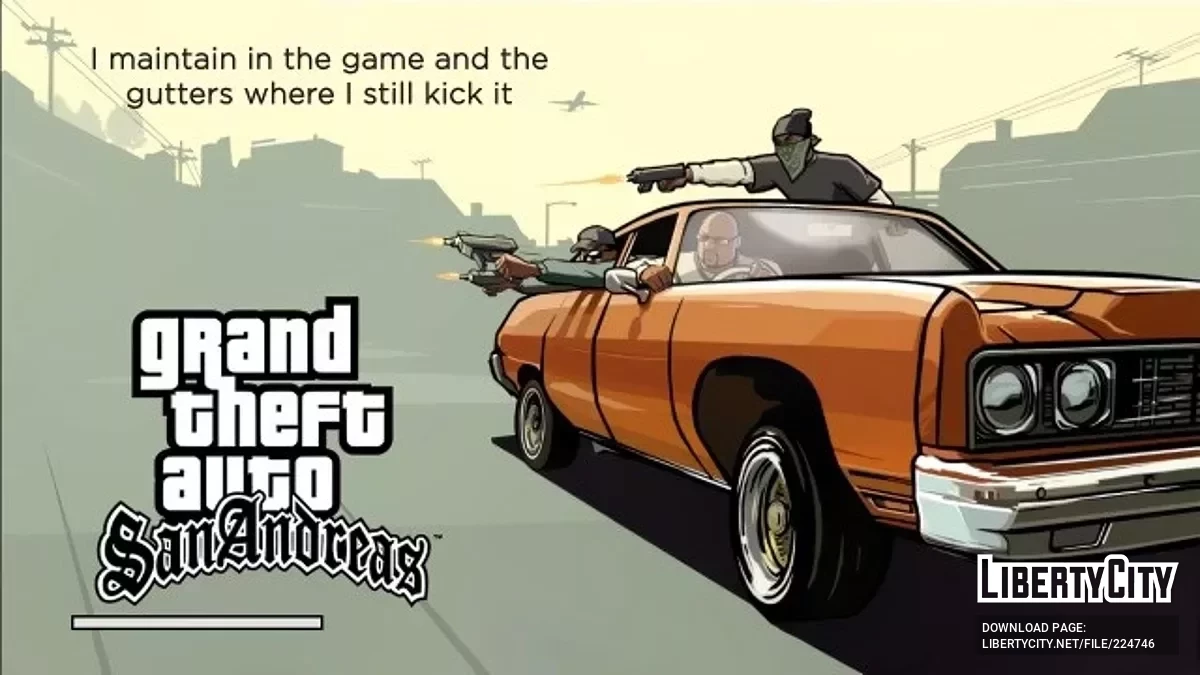 2Pac Loadscreen Rap v1.1 / GTA San Andreas