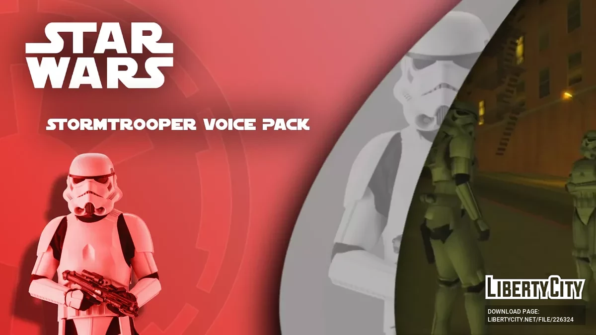 Star Wars - Stormtrooper Voice Pack / GTA San Andreas