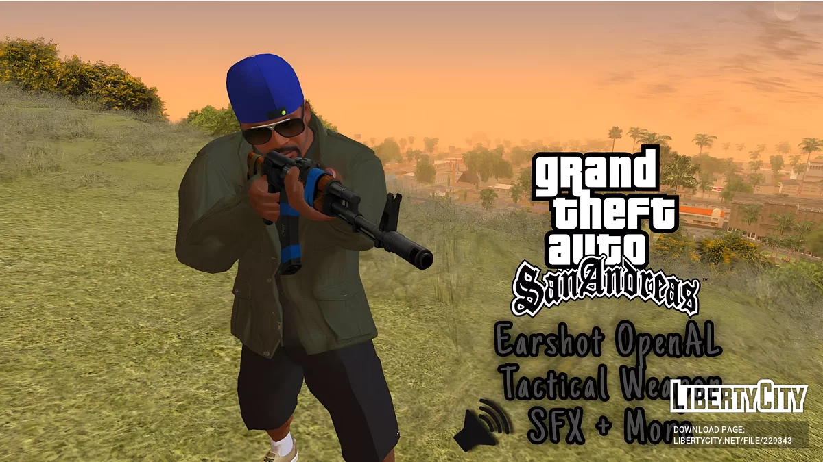 Звуки тактического оружия (EarShot) / GTA San Andreas