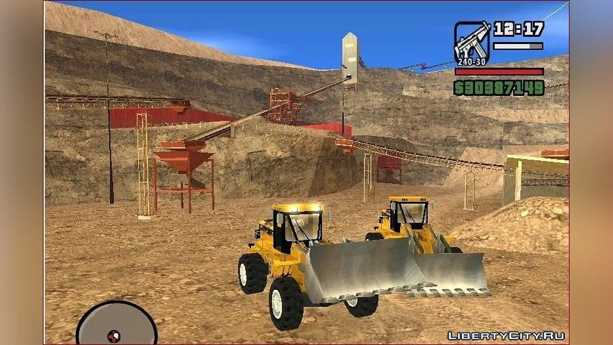 Caterpillar T530 / GTA San Andreas