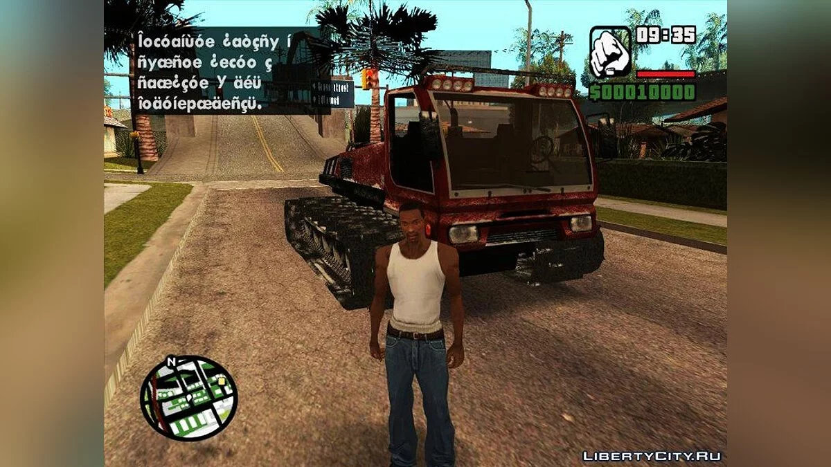 Снегоуборочная машина COD MW 2 / GTA San Andreas