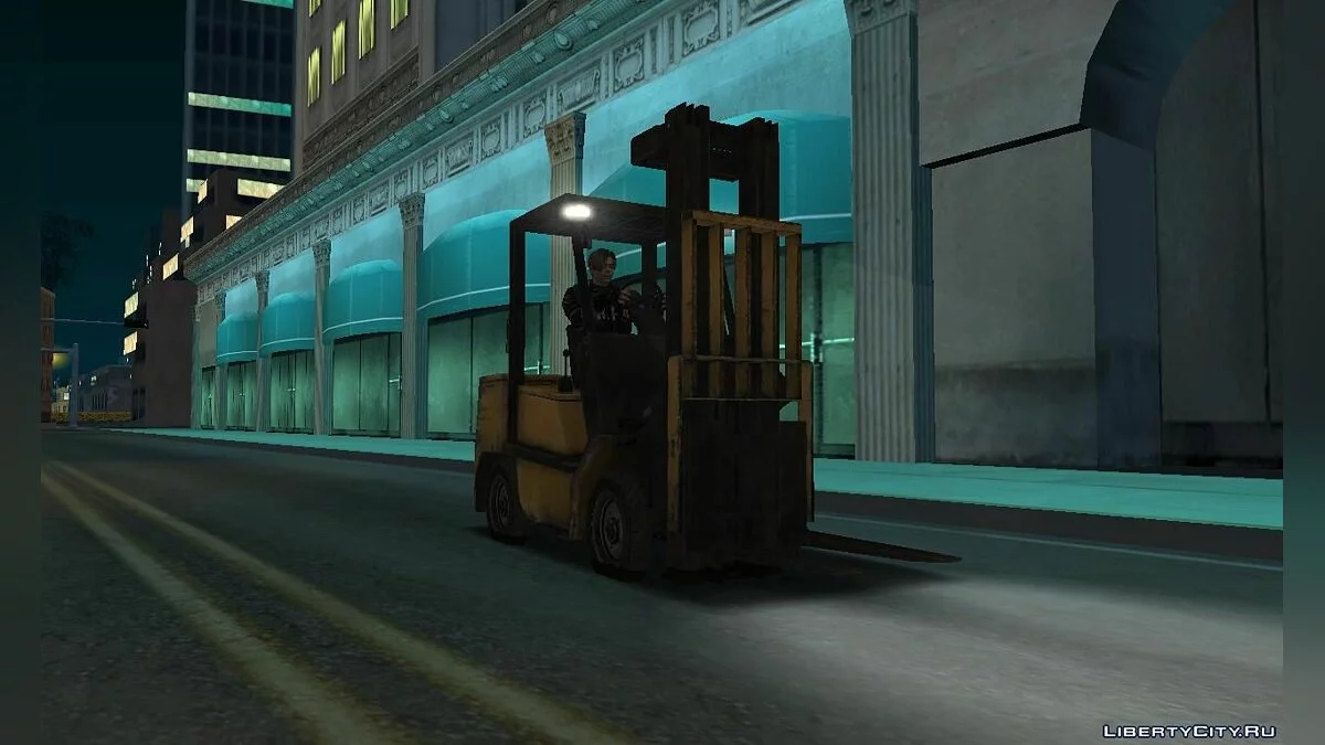 Автопогрузчик из игры "Resident Evil" / GTA San Andreas