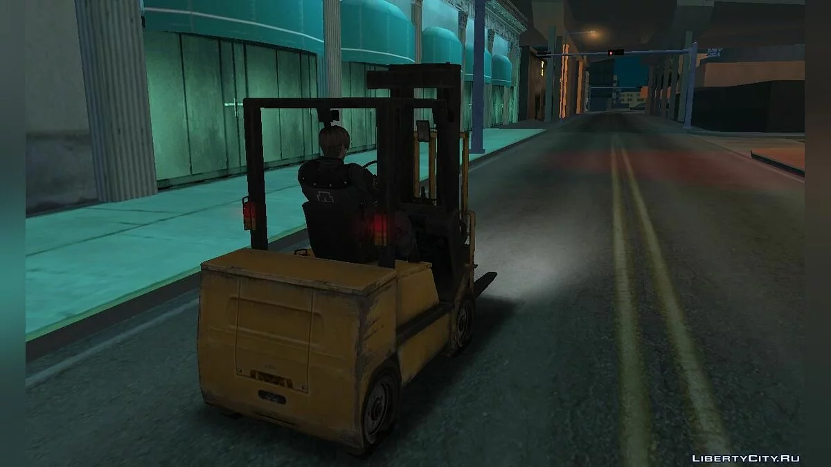 Автопогрузчик из игры "Resident Evil" / GTA San Andreas