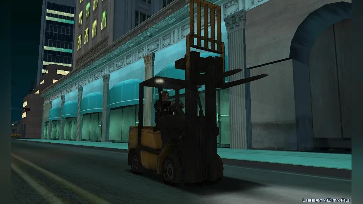 Автопогрузчик из игры "Resident Evil" / GTA San Andreas