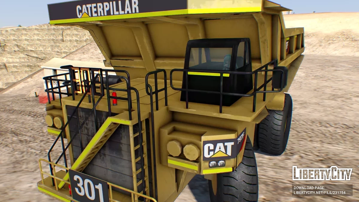 Caterpillar 797F Codelco División Ministro Hales / GTA San Andreas