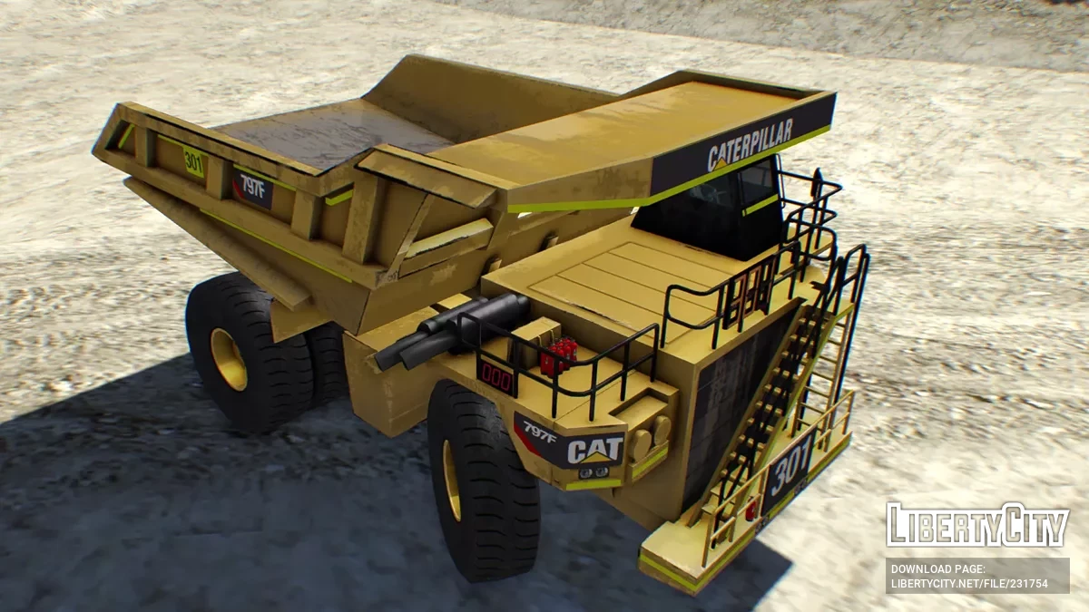 Caterpillar 797F Codelco División Ministro Hales / GTA San Andreas