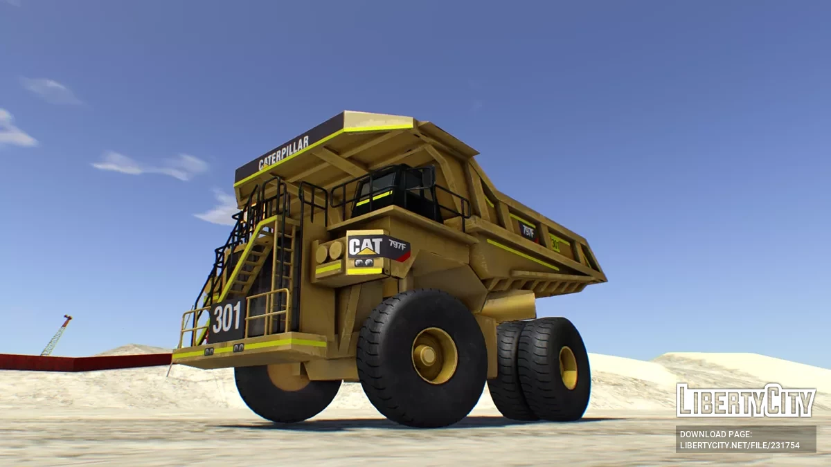 Caterpillar 797F Codelco División Ministro Hales / GTA San Andreas
