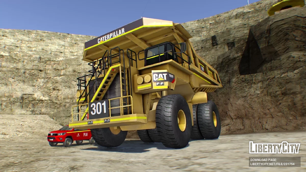 Caterpillar 797F Codelco División Ministro Hales / GTA San Andreas
