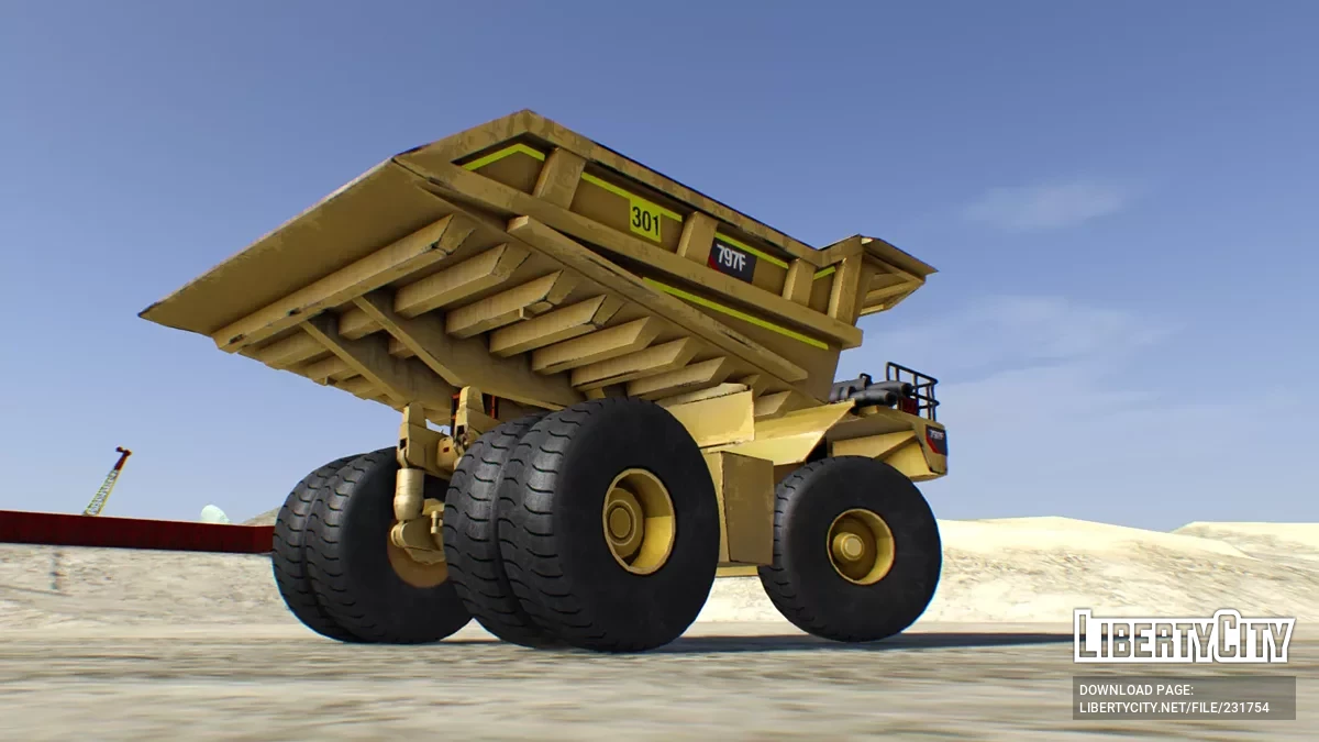 Caterpillar 797F Codelco División Ministro Hales / GTA San Andreas