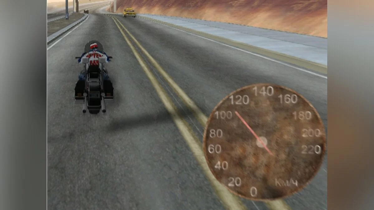Ржавый спедометр для 555 / GTA San Andreas