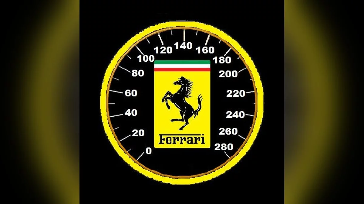 Ferrari speedometer / GTA San Andreas