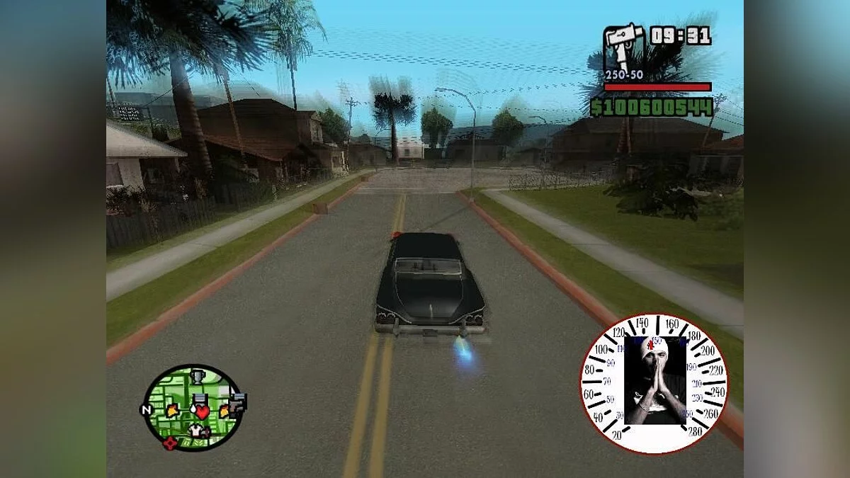Спидометр GUF / GTA San Andreas