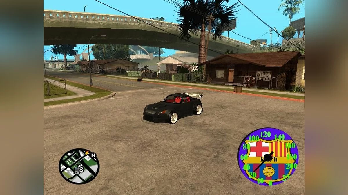Speedometer v.2 / GTA San Andreas