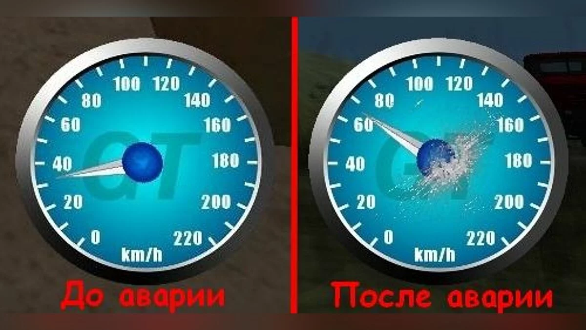 Speedometer v3.0 / GTA San Andreas