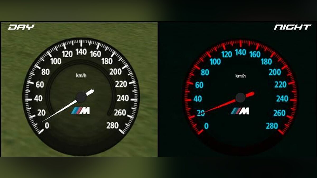 New BMW speedometer for GTA San Andreas - Картинка #1