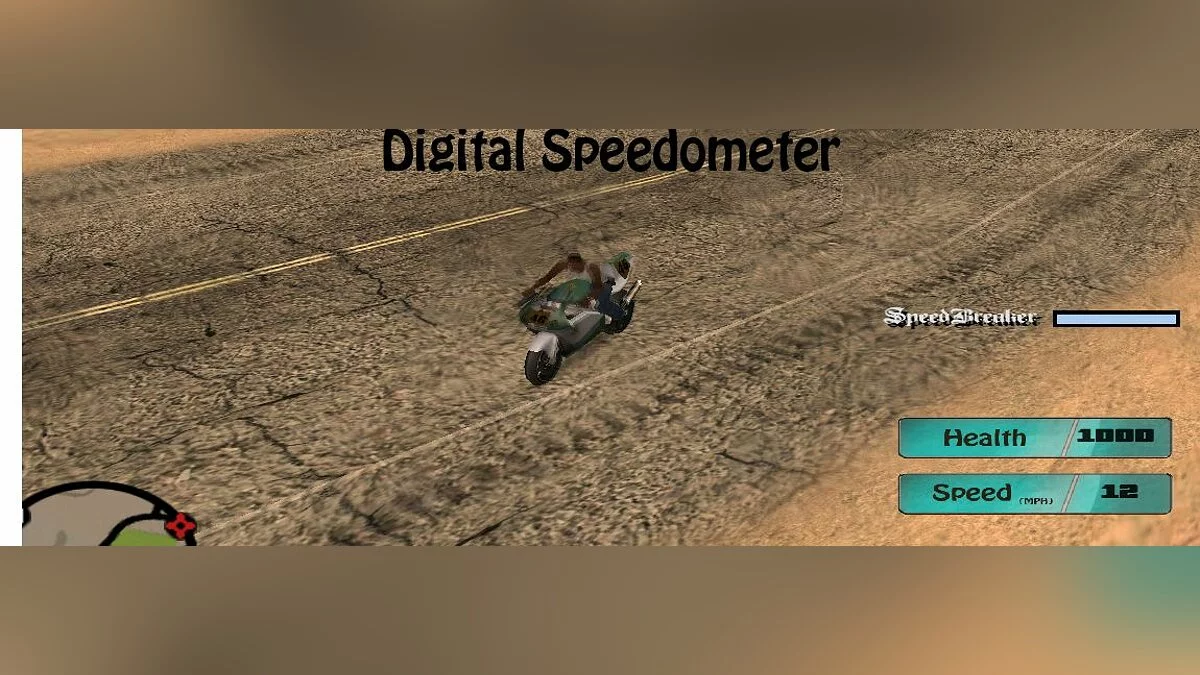 Digital Speedometer / GTA San Andreas