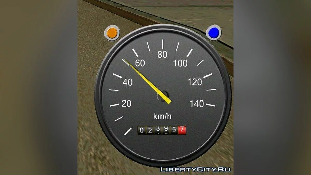 Спидометр от мотоцикла Восход / GTA San Andreas