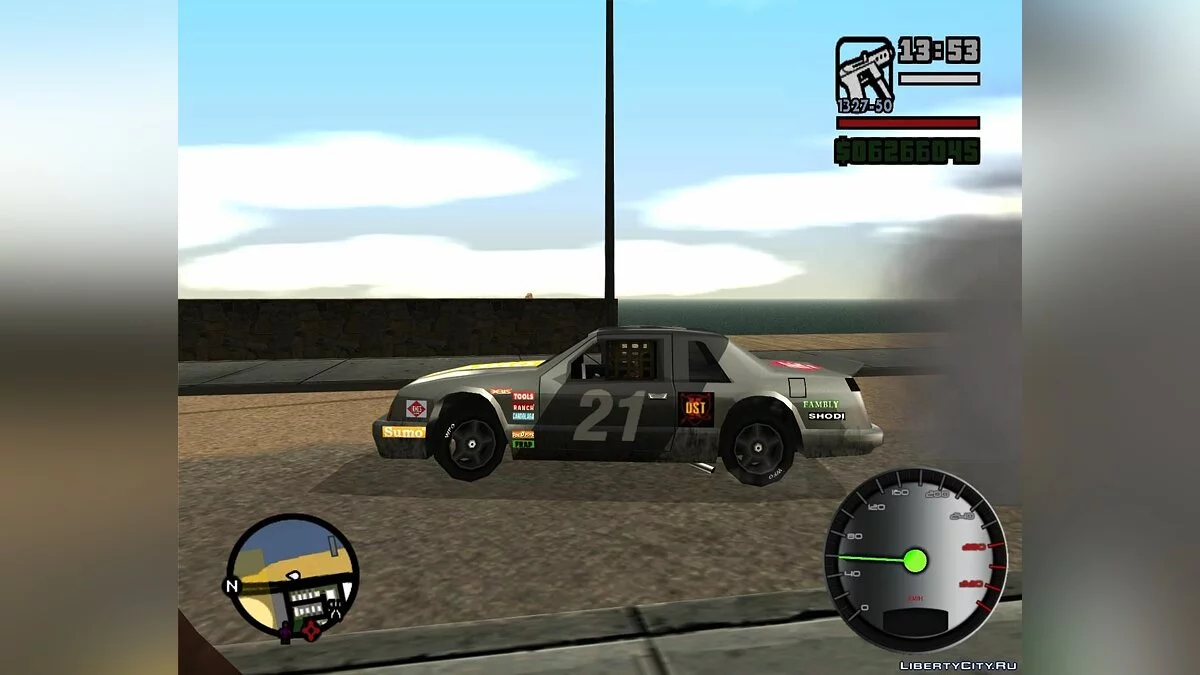 Sport-спидометр / GTA San Andreas