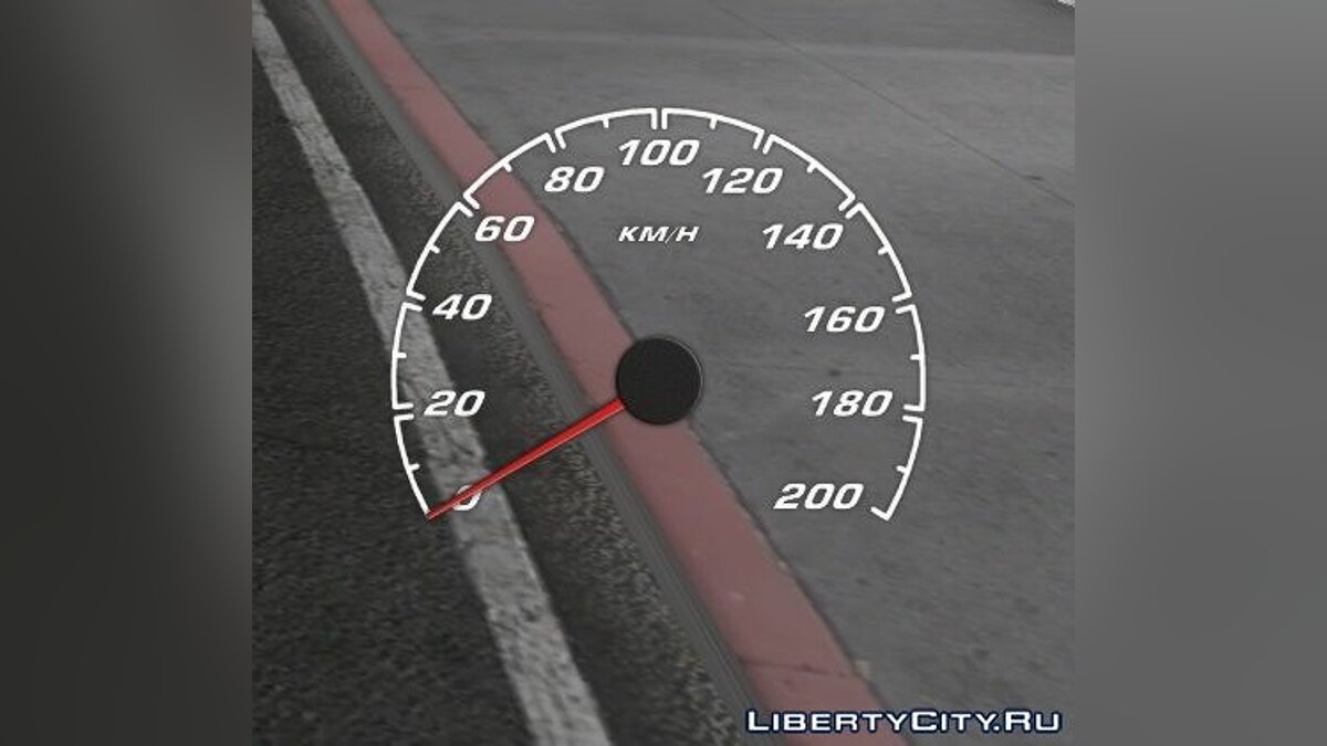 Скачать CAD Speedometer для GTA San Andreas