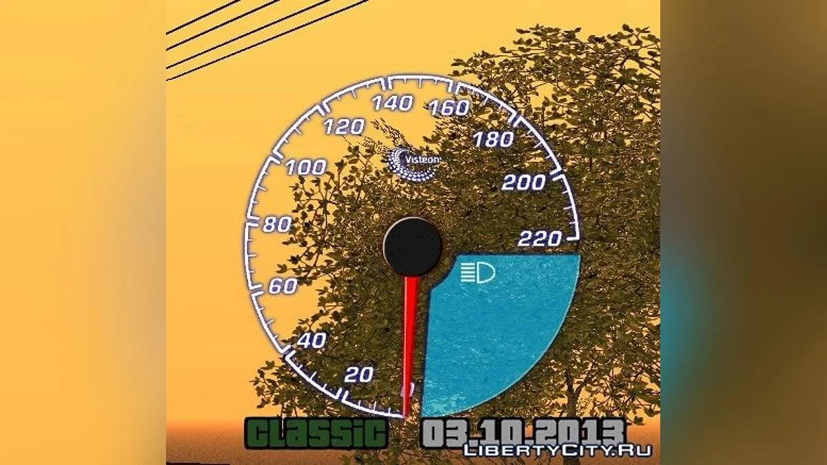 Visteon speedometer / GTA San Andreas