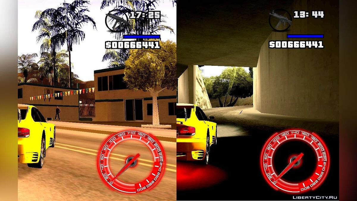 Спидометр Concept Style / GTA San Andreas