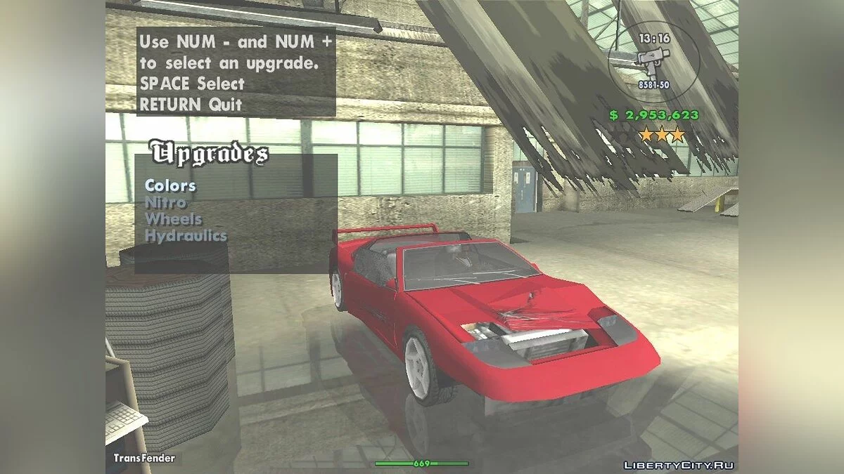 Speedo & Hud V2.0 / GTA San Andreas