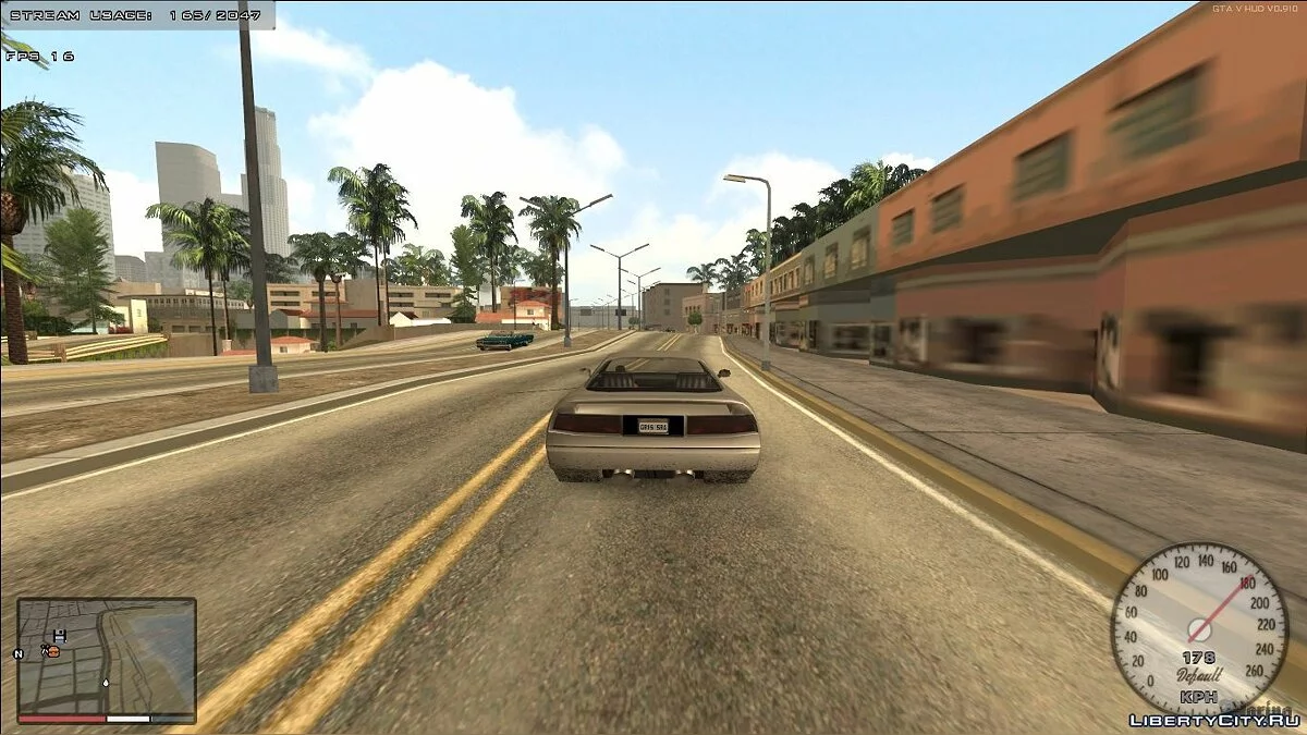 SpeedoSA v1.0.2 + Пак скинов / GTA San Andreas