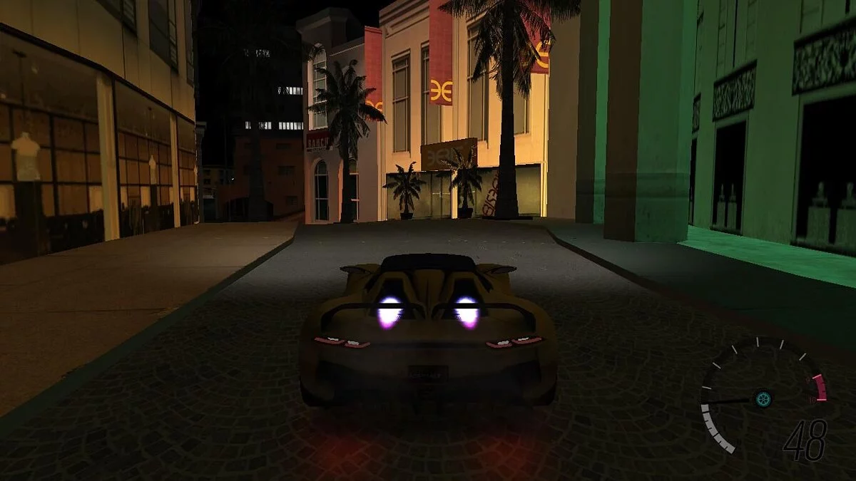 Ganton Speedometer v1 / GTA San Andreas