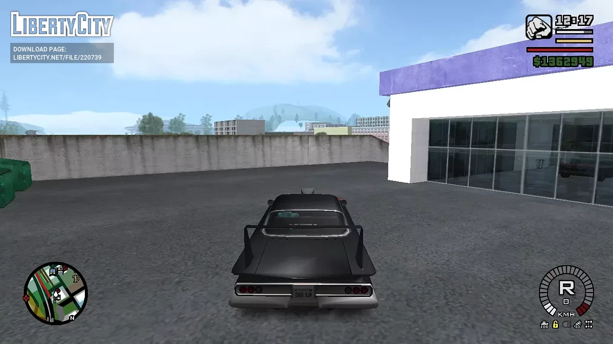 Спидометр в стиле SA / GTA San Andreas