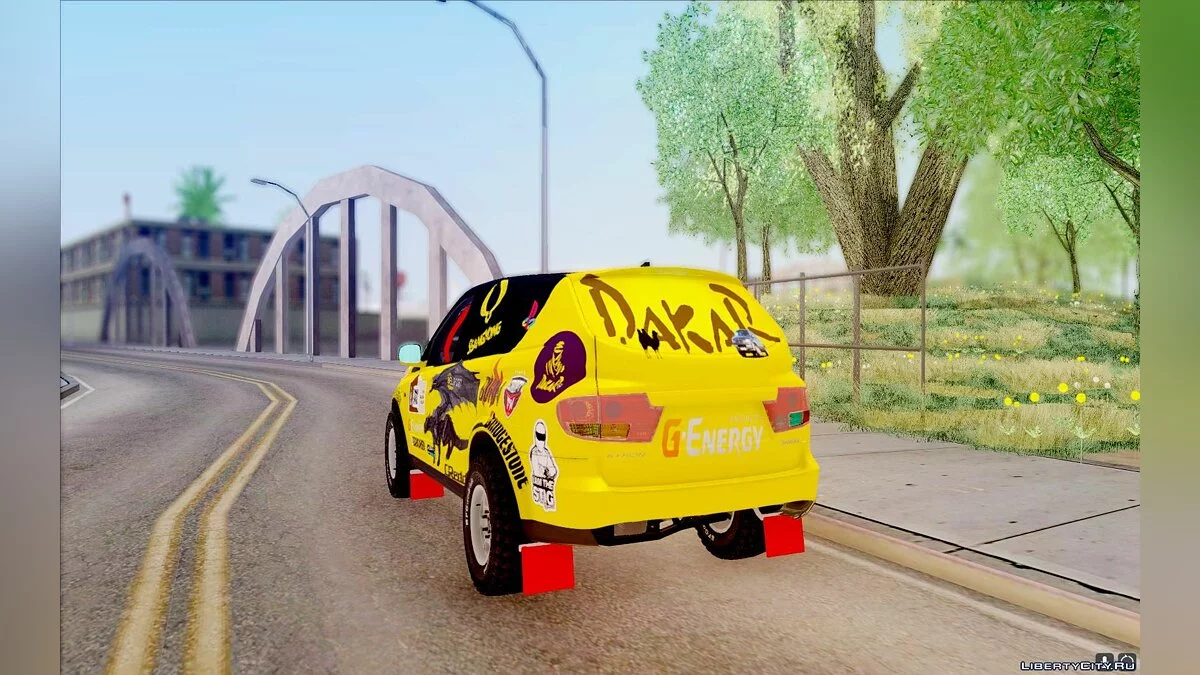 SsangYong Kyron 2 Rally Dacar / GTA San Andreas