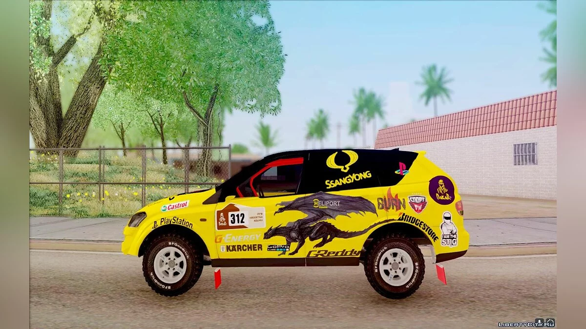 SsangYong Kyron 2 Rally Dacar / GTA San Andreas