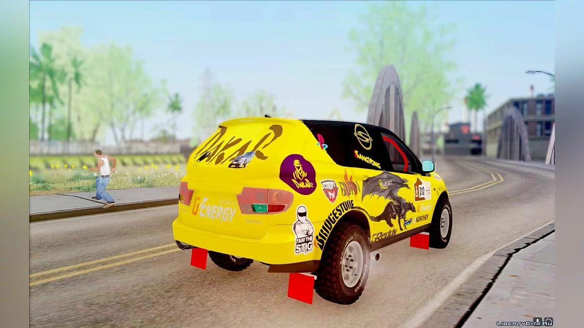 SsangYong Kyron 2 Rally Dacar / GTA San Andreas