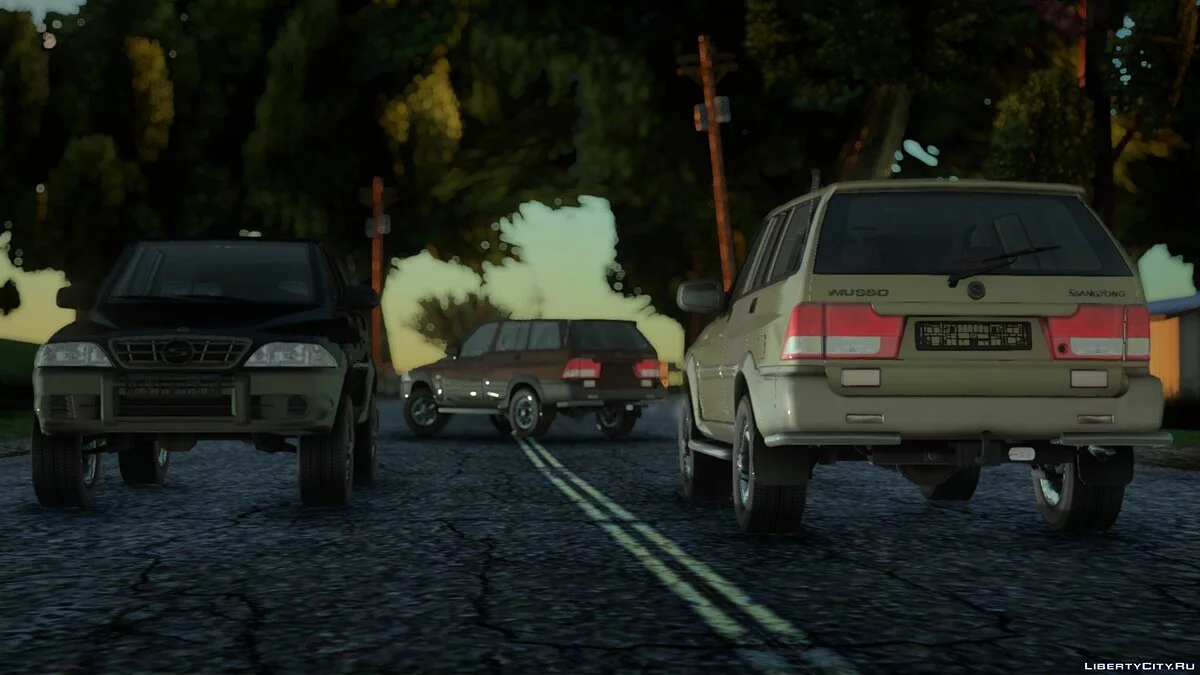 SsangYong Musso 2.3 / GTA San Andreas