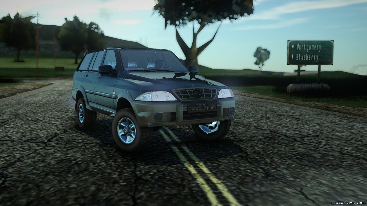 Скачать SsangYong Musso 2.9 для GTA San Andreas