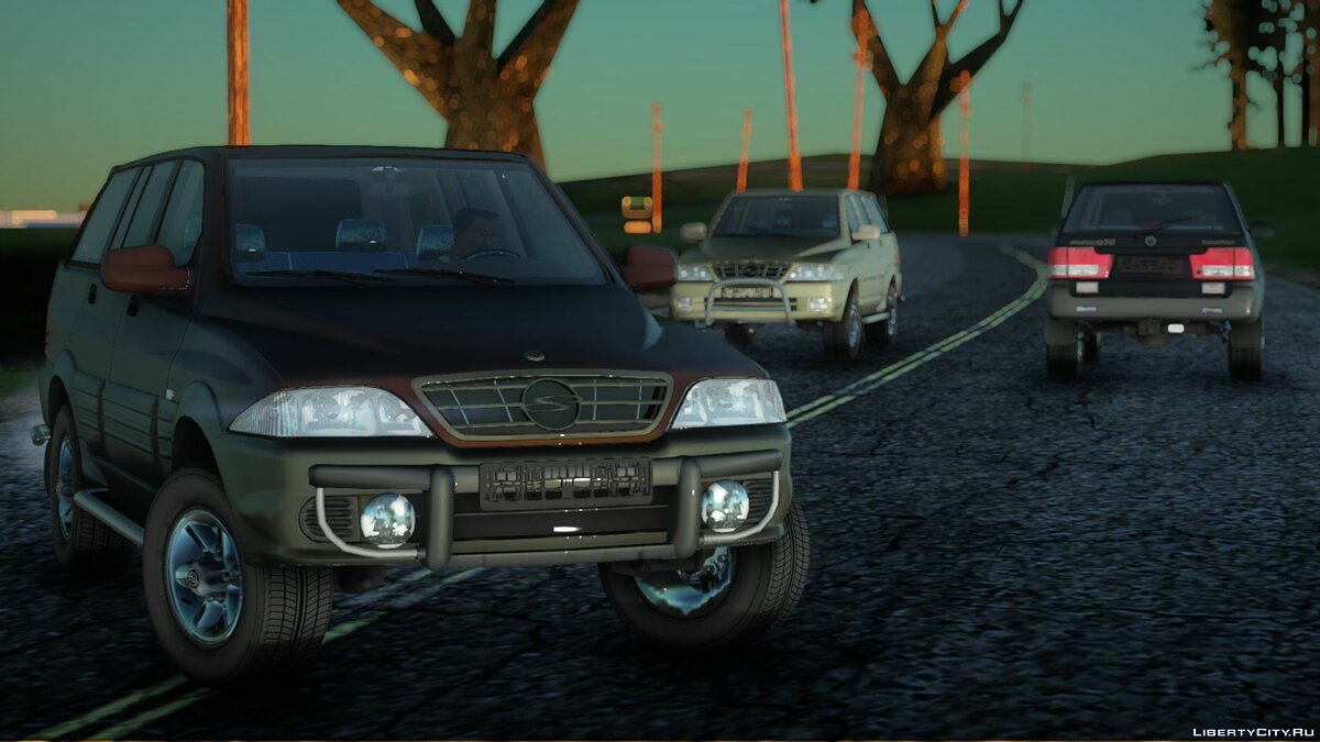 Скачать SsangYong Musso 3.2 для GTA San Andreas