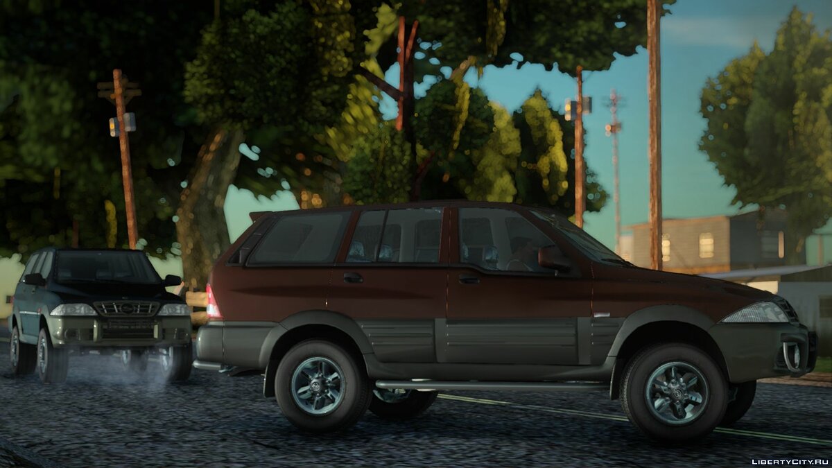 Скачать SsangYong Musso 3.2 для GTA San Andreas