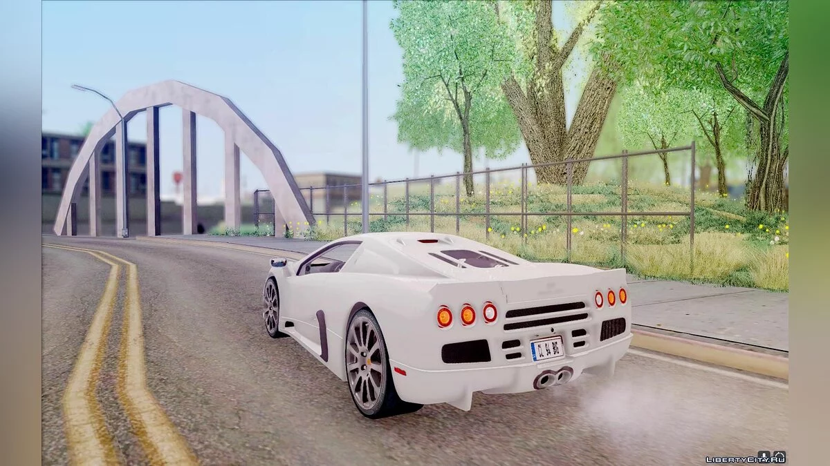 SSC Ultimate Aero Stock version / GTA San Andreas