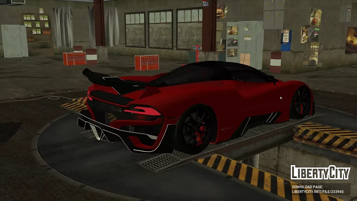 2022 SSC Tuatara Striker / GTA San Andreas